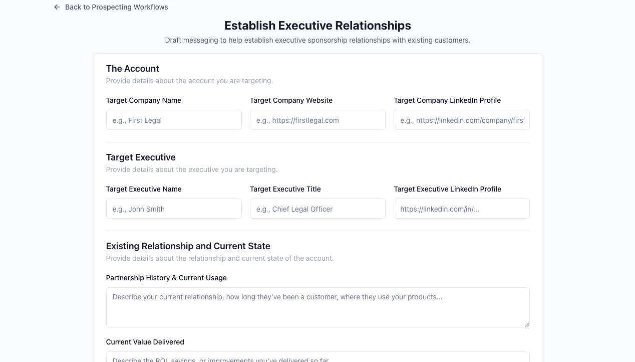 Executive Sponsorship Executive Sponsorship